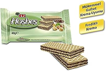 Eti Hoşbeş Hazelnut Cream Wafer 40 g 2 pack