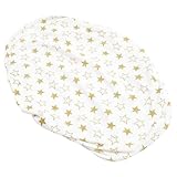 Matelas pour bébé pour berceau : le drap de berceau s'adapte à presque les matelas de berceau ovales, ronds et rectangulaires standard, très pratique, accessoire pour bébé