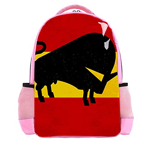 Sac à dos léger enfants mignon sac d'école garçons filles multicolore