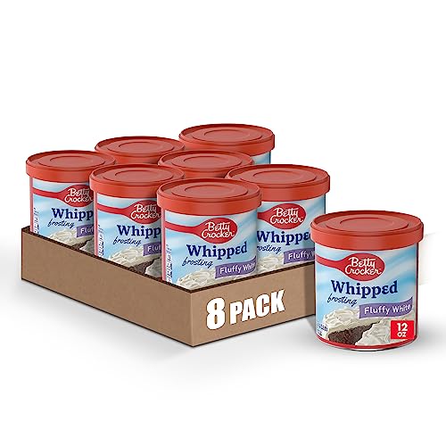 Betty Crocker Gluten Free Whipped Fluffy White Frosting, 12 Oz. (Pack Of 8) #TOP8