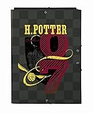 safta 512030068 Carpeta Folio con 3 Solapas de Harry Potter, 260x365mm