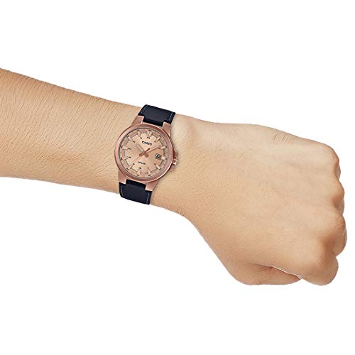 Image of Casio Enticer Analog Rose Gold Dial Men's Watch -MTP-E173RL-5AVDF(A1827)