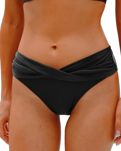 Image of Yonique Women Two Piece Bathing Suits Push Up Bikini Set Halter Swimsuit Vintage Swimwear