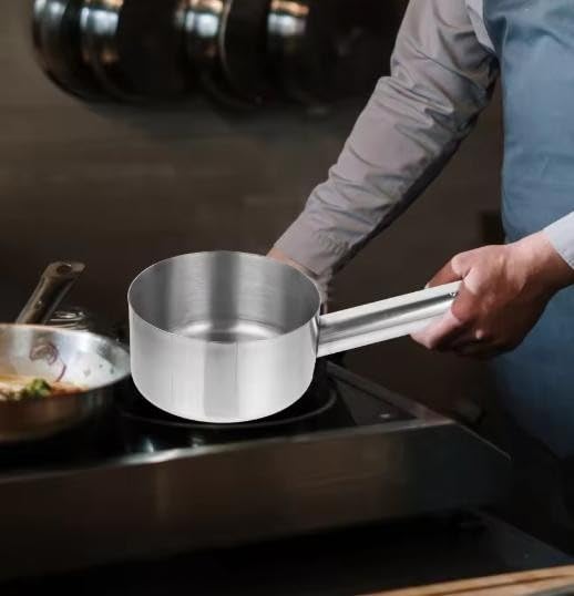 Cazo de agua de cocina resistente con pala suave para pasar agua 6