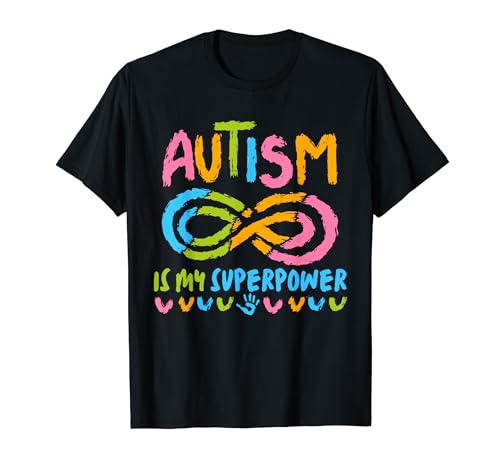El autismo es mi superpoder, traje de conciencia sobre el autismo para el día del autismo Camiseta
