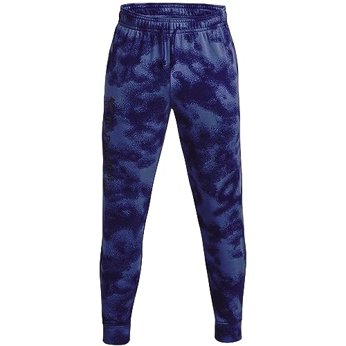 Jogging UA Rival Terry Homme Bleu Sonar Under Armour Taille M 1377593