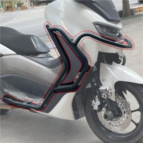 Gardée du Moteur Nmax 155 Barres de Protection pour Trajets Urbains Quotidiens - 3