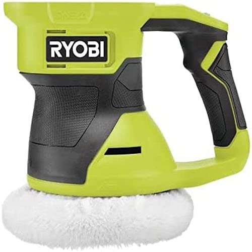 RYOBI - Polisseuse sans fil 18Volts ONE+ - patin 150 mm - Livrée avec 1 bonnet de polissage de 150 mm, 1 bonnet en tissu éponge de 150 mm - RBP18150-0 Cover