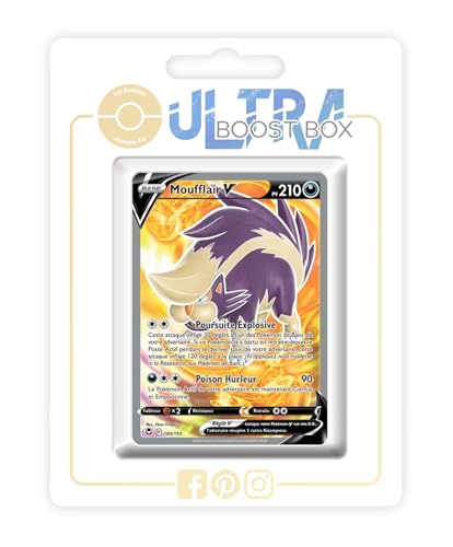 Coffret 10 cartes Pokémon avec Moufflair V Full Art le cadeau idéal