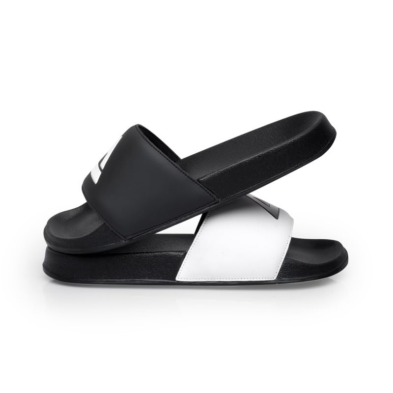 Image of ARVAN Mens Sliders | Lightweight, Anti-Slip & Cushioned Comfort Slides for Casual & Beach Use