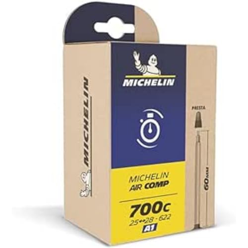 Michelin A1 Ultralight 48 Mm Inner Tube 700C, Black, Size