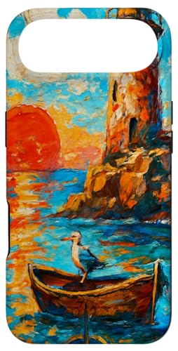 Lighthouse Sea Seagull - �C�ヂ�`�[�t �X�}�z�P�[�X iPhone Air �p