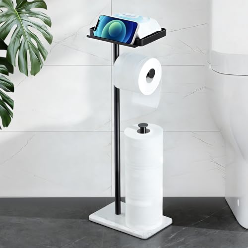 Toilet Paper Holder with Phone Stand - Extra Heavy Duty