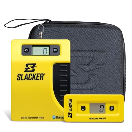 Slacker Motorcycle Pro Suspension Tuning Kit Digital Sag Tool Wireless Remote & Easy Setup Real-Time Handlebars Display & Universal Mounting Precise Suspension Tuning Motocross Tools