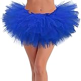 Blue Tutu Women Halloween Tutu for Women Blue Tutus for Women Royal Blue Tutu Costumes for Women Adult Tutu Womens Tutu