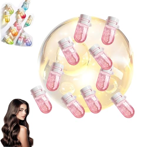 Aceite de perfume y cabello 2-en-1-Avacate Nutriente y aceite brillante, para cabello encrespado, seco, dañado, pelos de 10 piezas perfume para mujeres(Sexy berries)