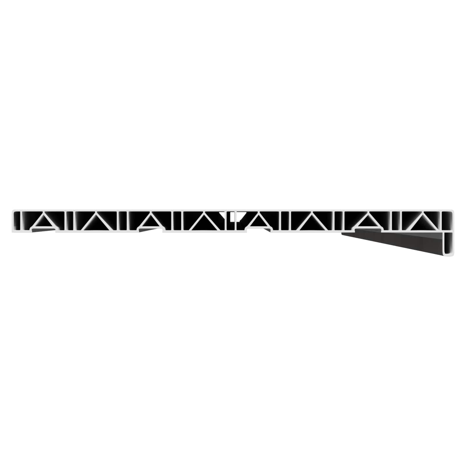 davanzale moderno in PVC, 160 x 45 x 4,5 cm, effetto marmo bianco, per interni ed esterni, facile da pulire, resistente all'umidità, facile da montare con adesivo standard