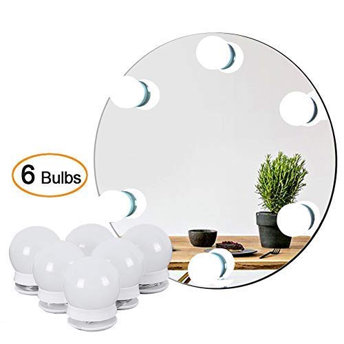 Waneway Hollywood Vanity Lights for Lighted Makeup Mirror Dressing Table DIY LED Lighting