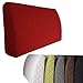 Produktbild Sabeatex® Rückenlehne für Bett, Sofakissen, Rückenkissen für Lounge-oder Palettenmöbel in 5 trendigen Farben. Länge 90 cm, Höhe 45 cm Farbe: (Rot)