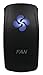 Dragonfire Racing LED Switch (Fan) (Blue)