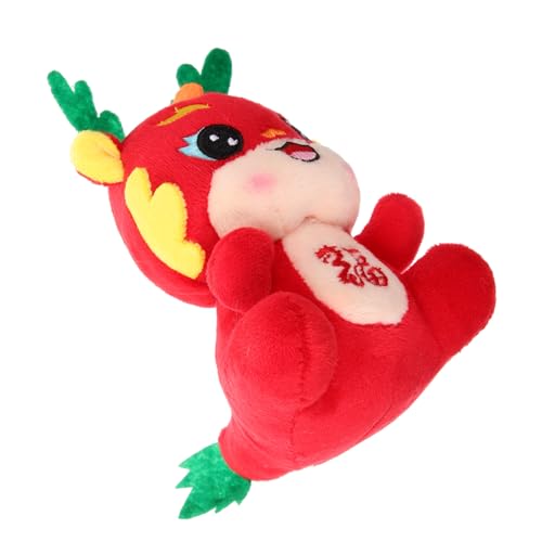 KOMBIUDA Dragón de Peluche Chino Colgante Decorativo para Año Chino Muñeco Diseño Adorable Festivo para Llavero y Decoración de Hogar
