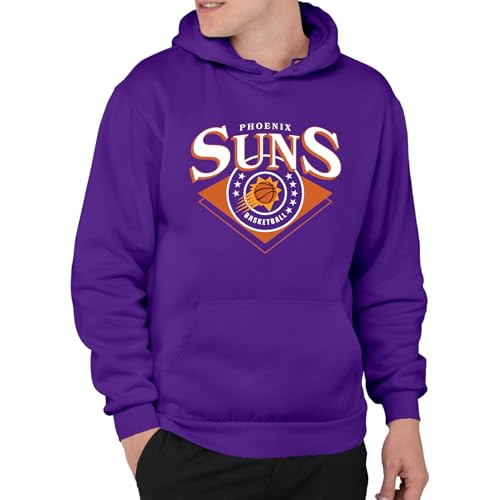 Junk Food NBA - Phoenix Suns Court Classic Adult Hoodie Purple