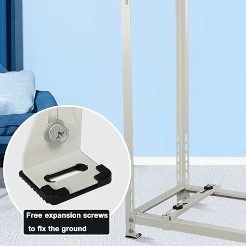 Solución de montaje en suelo mini split para patios y terrazas 8