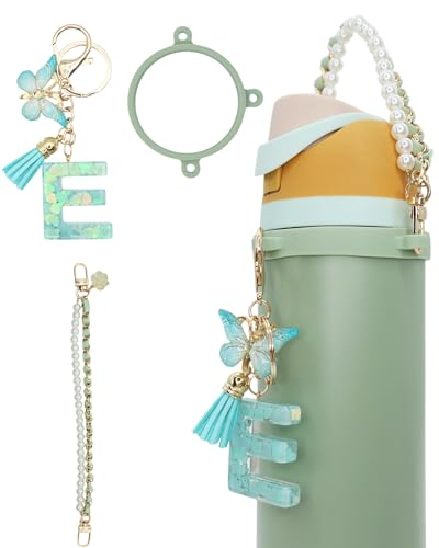 TOVICE ���^�[�A�N�Z�T���[ Owala �E�H�[�^�[�{�g�� 24-40�I���X 3�s�[�X ���킢���C�j�V�����L�[�`�F�[�� & �E�H�[�^�[�{�g���n���h���X�g���b�v ���݂̂���e���V���R�������O�z���_�[�t�� (�~���g�O���[���AE)