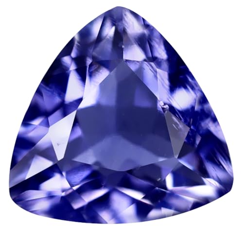 Iolite bleue non chauffée 1.34 ct pour remplacer un saphir par une gemme naturelle