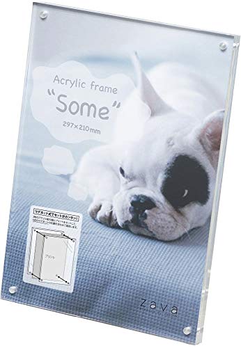 VANJOH フォトフレーム アクリルフレーム サム A4判 100554