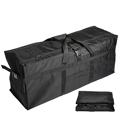 Long Travel Duffle Bag,Foldable Extra Large Duffel Bags,Carry on Travel Bag for Camping/Moving Boxes/Tent/Surfboards/Photography Equipment Storage Bag(Long 197L)