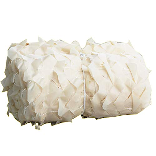 Toldos para Jardin Red de Camuflaje de 3mx5m, Malla de Refuerzo Agregada, Red de Camuflaje Beige, Adecuado for Decoración de Jardín de Automóviles Tienda de Pesca Enmascaramiento, Disponible en Difere Cover