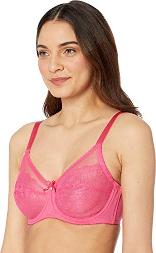 Image of Wacoal Women's Retro Chic Unlined Mesh Full Coverage Underwire Bra, 855186