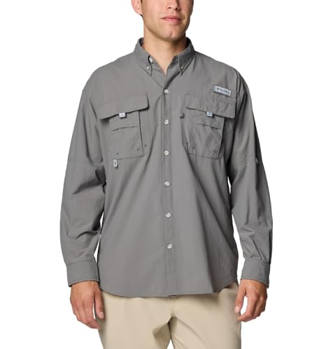 Image of Columbia Men's PFG Bahama II Long Sleeve Fishing Shirt