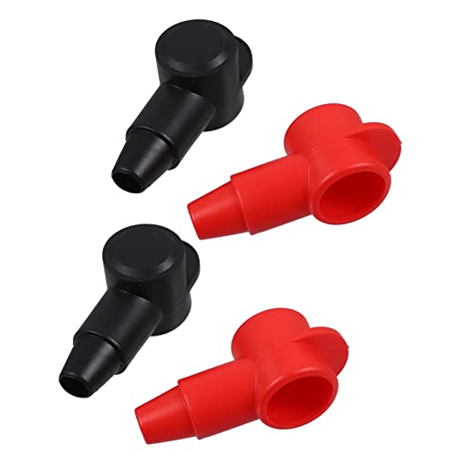 YOSADIER 4Piezas Terminal De Batería Cubiertas Batería Tapas Aislantes Para Baterías De Automóviles y Caravanas