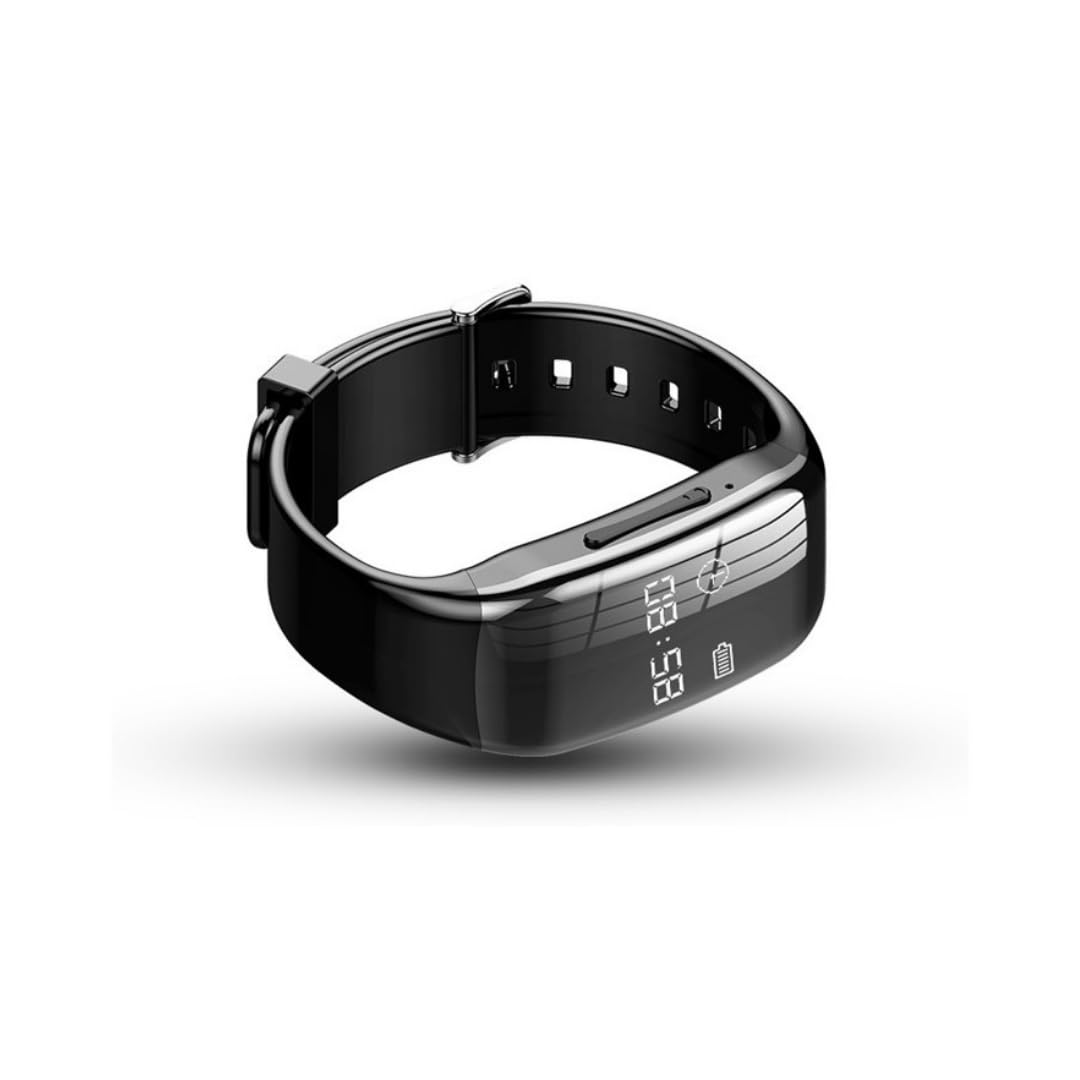 Reloj de cámara espía deportivo Full HD negro