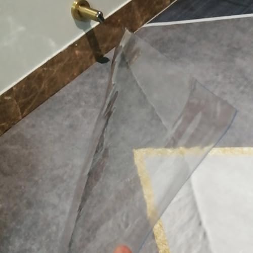 Tapis de table transparent pour préserver la table de cuisine