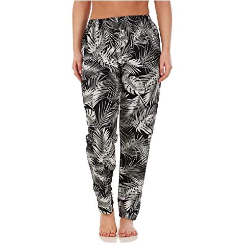 High Waist Elasticated Tapered Harem Trousers Cover
