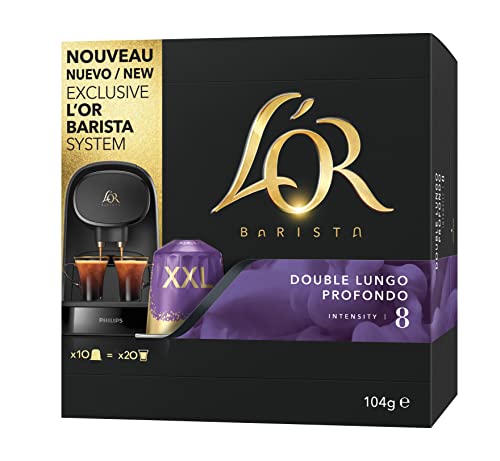 Café Capsules Double Profondo Intensité 8 'or Barista La Boite De 10 Capsules - vue 9
