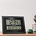 La Crosse Technology 513-75624-INT Digital Atomic Clock with Outdoor Temperature and Moon Phase,Black