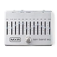 The MXR Ten Band EQ lets you tune your bass or guitar rig in seconds, and it's been upgraded with noise-reduction circuitry, true bypass switching, a lightweight aluminum housing, brighter LEDs, and a second output. Country of origin:- Taiwan Good Qu...