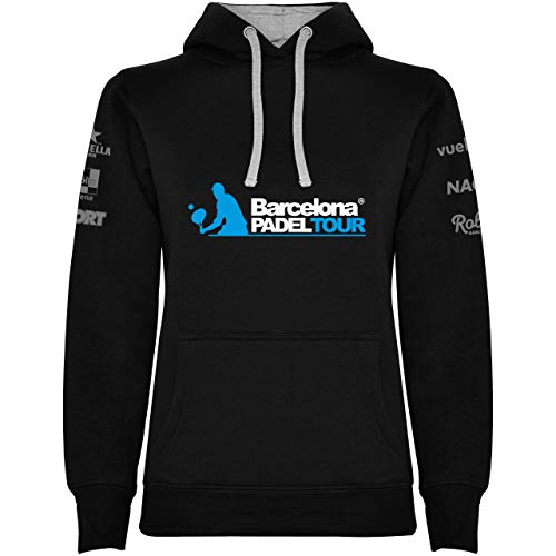 Barcelona Padel Tour Sudadera Mujer Negro L