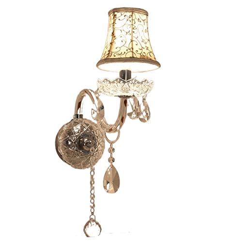 Lumière murale cristal LED moderne luminaire intérieur design feuille pour chambre et salon