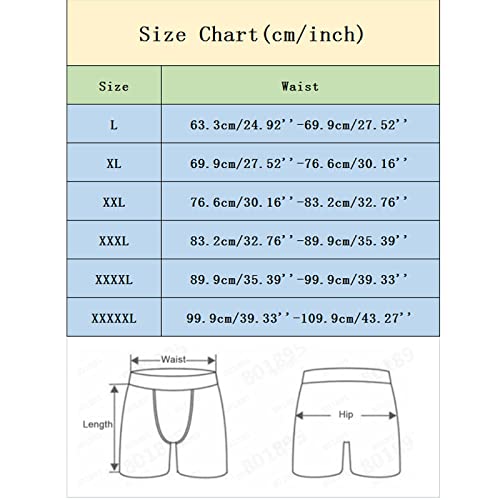 Boxershorts voor heren, katoenen onderbroek, basic boxer, broek voor mannen, ondergoed, gemiddelde taille, zacht… - Afbeelding 5