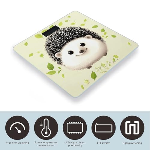 Balanza Digital de Baño con LCD y Plataforma de Vidrio Templado miniatura 3