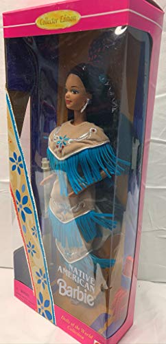 Muñeca Barbie Native American miniatura 2