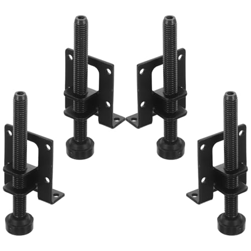 Pieds de nivellement réglables DOITOOL solution meuble bancal et table instable noir 8pcs