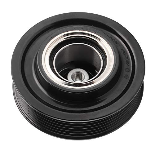 Image of Cocoarm A C Compressor Clutch Stainless Steel Air Conditioner Compressor Clutch 100mm 6PK Direct Replacement for A4 A6 S6 RS6 8KD260805 6SEU14C