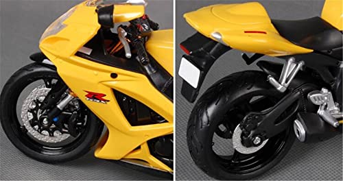 Modelo de motocicleta Suzuki GSXR 600 a escala 1:12 miniatura 4