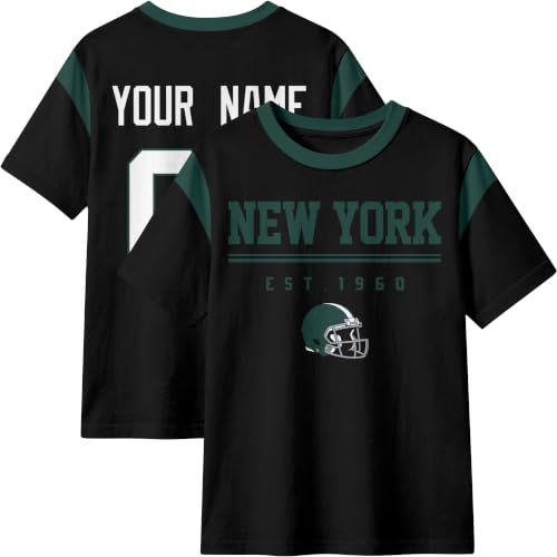 Image of T-Shirt Custom Crewneck Short Sleeve for Men Gifts | Custom T-Shirt Personalized Name and Number